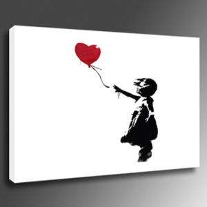 banksy art girl. Rakuten: Banksy Canvas Art BANKSY CANVAS ART quot;Balloon Girl 8 Heartquot; satirical British pop art guerrilla street