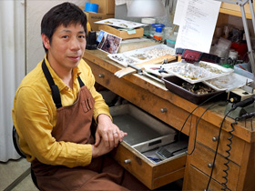 Mr. Shinshi Kato from Silver Studio Arama Roots