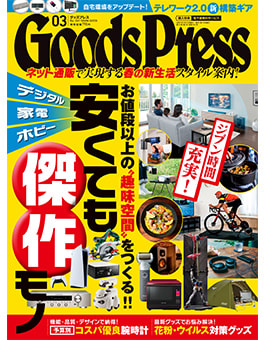 GoodsPress2021年3月号