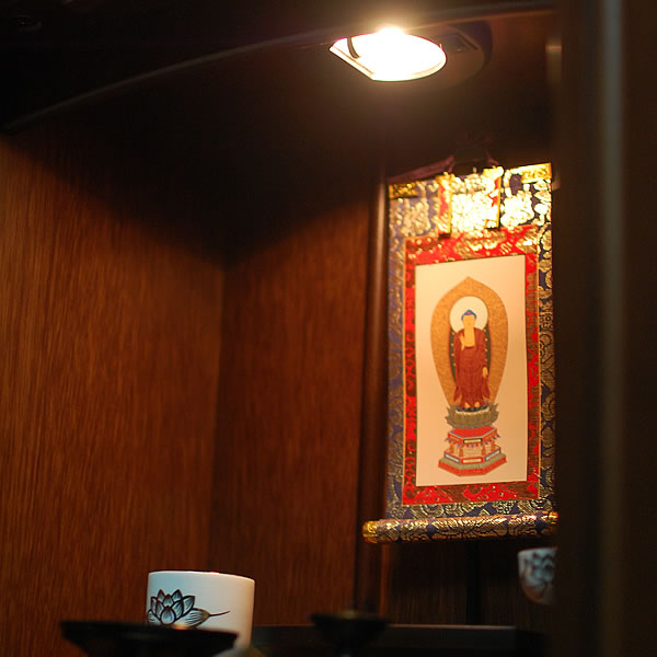 小型 モダン仏壇 18号 ゼアス ダーク色 国産品 仏壇 仏壇・仏具の稲葉