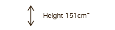 Height 151cm~