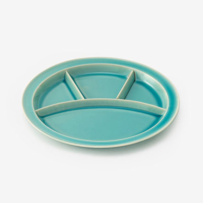 ユザーン カレー皿「仕切りが取れるカレー皿」