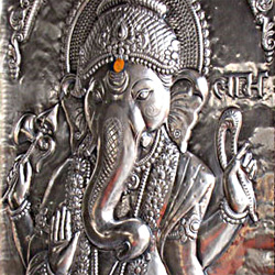インド シルバー インド神 ガネーシャ ヒンドゥー教 シルバー
