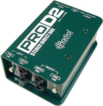Radial PRO D2 Stereo Passive Direct Box