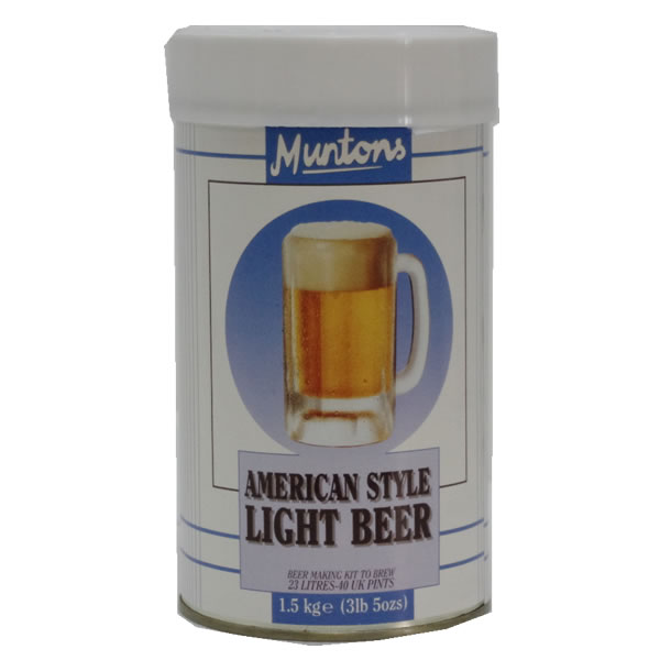 Muntons American Style Light Beer @AJ@1500 