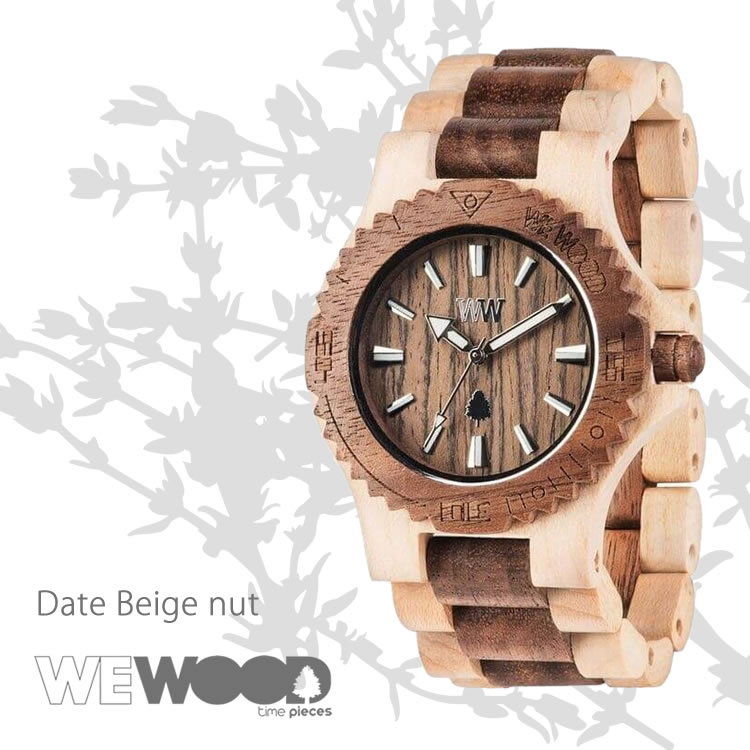 DATE BEIGE ＮＵＴ デートベージュナット 腕時計 メンズ レディース