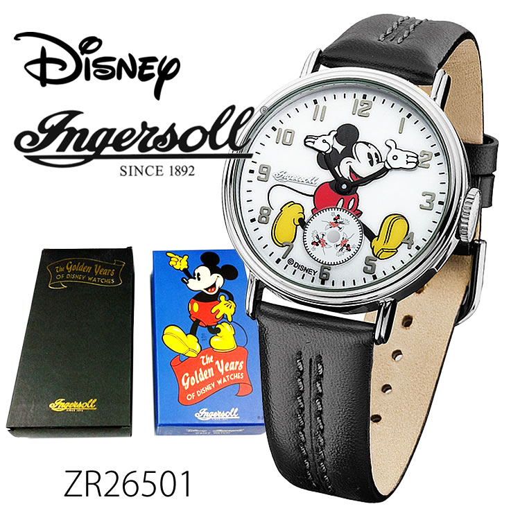 Ingersoll Disney　ゴールデンイヤーズコレクション（ミッキーマウスウォッチ）ZR26501
