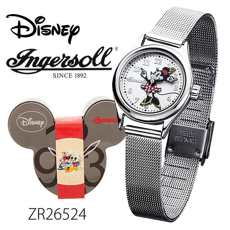 Ingersoll Disney　クラシックタイムコレクション（ミニーマウスウォッチ）ZR26524