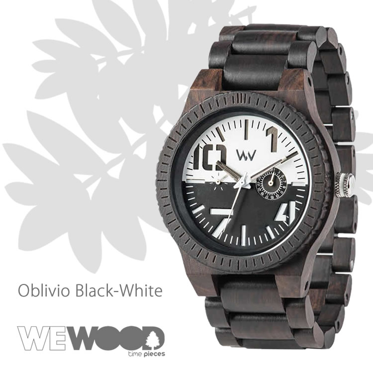 WEWOOD　9818123　OBLIVIO BLACK-WHITE