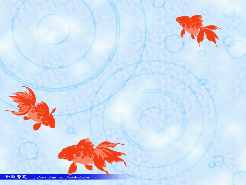 金魚1 壁紙 和風 和柄 日本的 テイストなpcデスクトップ壁紙 画像集 画像大量 Naver まとめ