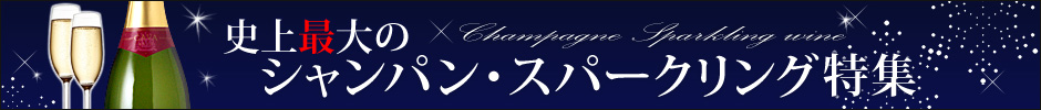 【冬】史上最大のシャンパン・スパークリング特集