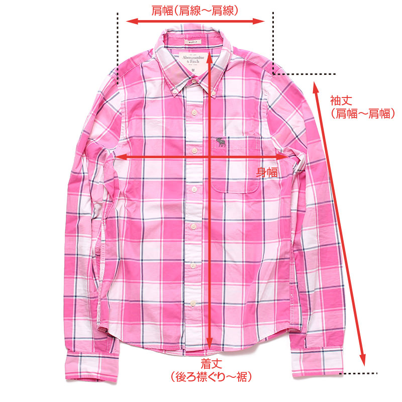 Ten S Clothing Size Guide サイズガイド