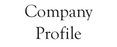 Company Profile 会社概要