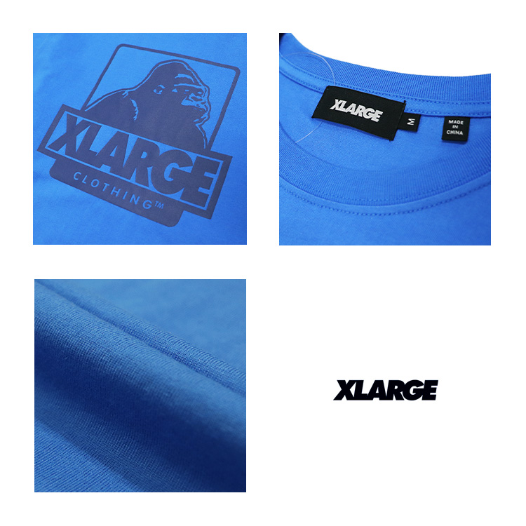 XLARGE エクストララージ Tシャツ メンズ S/S TEE OG ロゴ 半袖Tシャツ ファッション トップス 春 夏 ストリート ブランド  ゴリラ 定番 | 99HeadwearShop