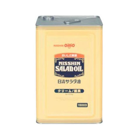 日清オイリオ サラダ油 クリーム 16.5kg(一斗缶)