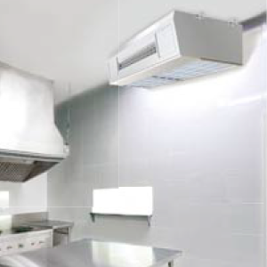 厨房用天吊り形業務用エアコン