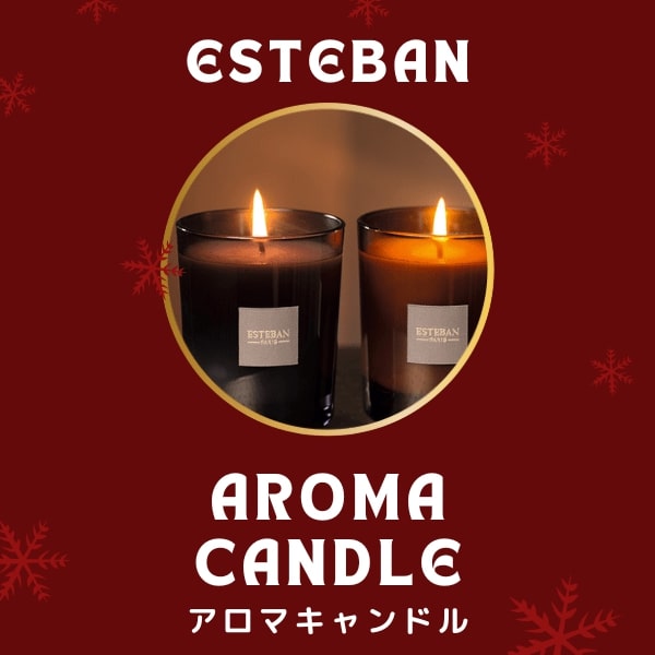 エステバン　アロマキャンドル aroma candle