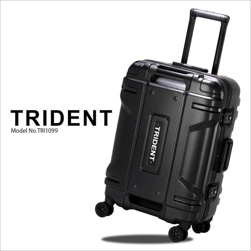 楽天市場 アイテムから選ぶ ハードスーツケース フレームスーツケース カッコイイ グリップマスター搭載スーツケース Tri1099 アマクサかばん