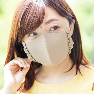 【日本製】息吸えフリルマスク