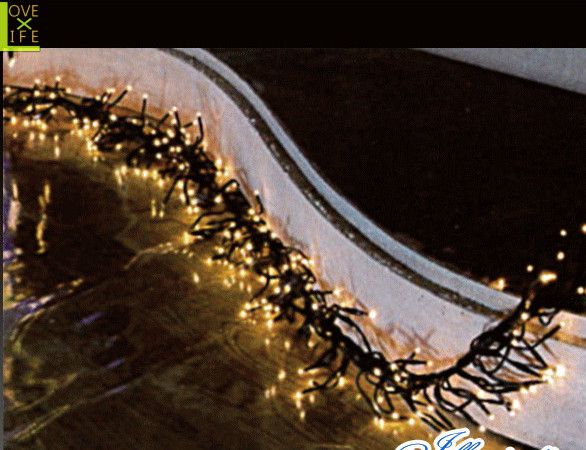 【イルミネーション】LEDライト ファインLEDストリング【ゴールド】【500球】【大容量】【ライト】【工事】【装飾】【ストレート】【アート】【輝き】【電飾】【モチーフ】【クリスマス】【クリスタル】【かわいい】大容量のライトが登場 ボリュームたっぷりで美しい