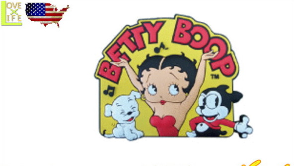 【アメリカン雑貨】【Betty Boop】ラバーマグネット【RM-BT02】【ベティ・ブープ】【ベティ】【ラバー】【マグネット】【磁石】【文房具】【ゴム】【USA】【アメリカ】【かわいい】【おしゃれ】