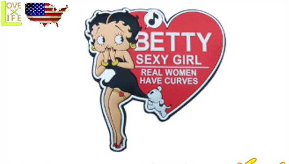 【アメリカン雑貨】【Betty Boop】ラバーマグネット【RM-BT03】【ベティ・ブープ】【ベティ】【ラバー】【マグネット】【磁石】【文房具】【ゴム】【USA】【アメリカ】【かわいい】【おしゃれ】