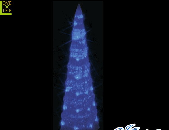 【イルミネーション】ツリー【ブルー】【タワー】【塔】【クリスタル】【立体】【動物】【アニマル】【グロー】【LED】【クリスマス】【電飾】【モチーフ】【ローボルト】【かわいい】