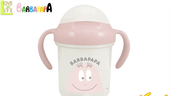 【バーバパパ】【BARBAPAPA】ストローマグ【ピンク】【ストロー】【マグ】【水筒】【ボトル】【贈り物】【御返し】【赤ちゃん】【赤ん坊】【ベイビー】【ベビー】【食事】【かわいい】
