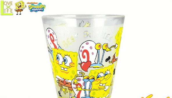 【スポンジボブ】フロストグラス【ベストバディチラシ】【ボブ】【グラス】【コップ】【カップ】【SpongeBob】【ニコーロデオン】【グッズ】【食器】【アニメ】【グッズ】【映画】【かわいい】