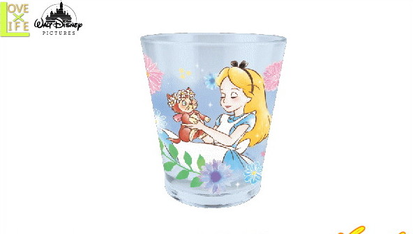 ディズニープリンセス カラークリスタルカップ アリス 不思議の国のアリス 姫 コップ カップ アクリル キャラ ディズニー グッズ かわいい ワールドショップ