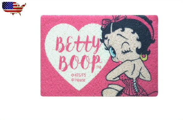 【アメリカン雑貨】【BettyBoop】コイルマット【L】【02】【BETTY】【ベティ】【USA】【コイル】【マット】【敷物】【アメキャラ】【雑貨】【アメリカ雑貨】【アメリカ】【かわいい】【おしゃれ】