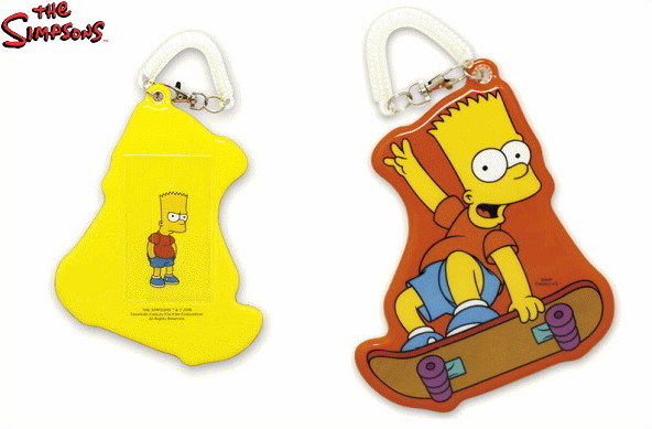 送料無料 ザ シンプソンズ The Simpsons パスケース バート カード入れ カードケース ケース 定期入れ キャラ グッズ かわいい