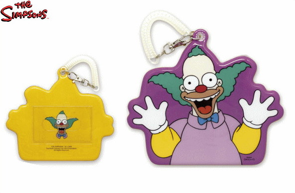 【ザ・シンプソンズ】【The Simpsons】パスケース【クラスティー】【カード入れ】【カードケース】【ケース】【定期入れ】【キャラ】【グッズ】【かわいい】