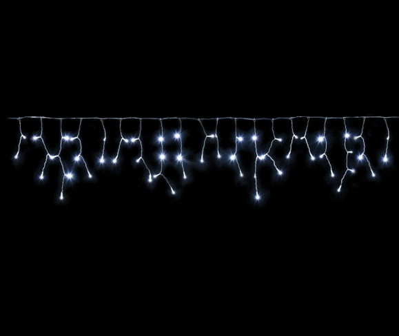 【LED】【ライト】【つらら】LEDアイスクルライト40【ホワイト】【白】【ツララ】【装飾】【工事】【飾り】【ライン】【組み合わせ】【連結】【ライト系】【イルミネーション】【クリスタル】【電飾】【クリスマス】【省エネ】