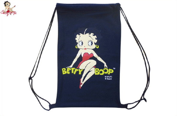 【アメリカン雑貨】【ベティ・ブープ】スウェットナップサック【BETTY-02】【Betty Boop】【スウェット】【バッグ】【かばん】【鞄】【アメリカ雑貨】【ビンテージ】【BAR】【インテリア】【アメリカ】【USA】【かわいい】【おしゃれ】