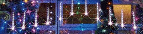 【ローボルト】LEDルミネーション（連結タイプ）　LEDフォール 小・白（12本セット）LEDイルミネーション　【LED】【２０ 】【送料無料】【クリスマス】【イルミネーション】【電飾】【モチーフ】【大人気】