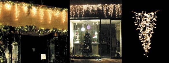 【LED】【イルミネーション】LED アイスライト【150球】【ゴールド】【つらら】【ツララ】【氷結】【冬国】【ライト】【氷】【壁掛け】【アート】【輝き】【電飾】【クリスマス】【クリスタル】【かわいい】美しい氷のライト 垂らせば美しさにうっとりしちゃいます