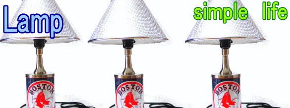 ボストン・レッドソックス【Boston Red Sox】　ベースボール　ランプ【Lamp】！コレ電気ですので机に置いて使ってもGOOD！白熱球ですので温かみがある色彩ですYO！オススメであります！【】【15 】【大人気】