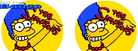 ザ・シンプソンズ【The Simpsons】【マージ】人気の缶バッジを大量投入！服やバック・カバンなどをリメイクしちゃいましょう♪なつかしいキャラクターや海外のメーカー！お気に入りを見つけてください♪【缶】【バッチ】【バッジ】【】