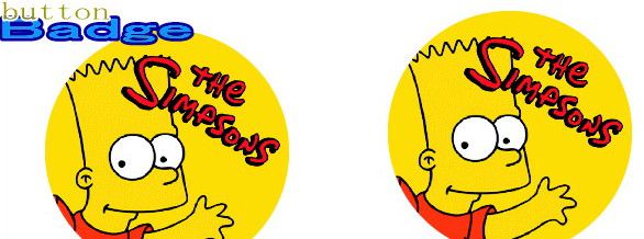 ザ・シンプソンズ【The Simpsons】【バート】人気の缶バッジを大量投入！服やバック・カバンなどをリメイクしちゃいましょう♪なつかしいキャラクターや海外のメーカー！お気に入りを見つけてください♪【缶】【バッチ】【バッジ】【】