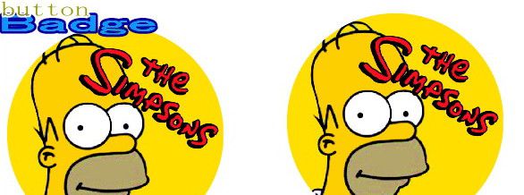 ザ・シンプソンズ【The Simpsons】【ホーマー】人気の缶バッジを大量投入！服やバック・カバンなどをリメイクしちゃいましょう♪なつかしいキャラクターや海外のメーカー！お気に入りを見つけてください♪【缶】【バッチ】【バッジ】【】