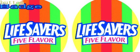 Life Savers【candy】人気の缶バッジを大量投入！服やバック・カバンなどをリメイクしちゃいましょう♪なつかしいキャラクターや海外のメーカー！お気に入りを見つけてください♪【缶】【バッチ】【バッジ】【】