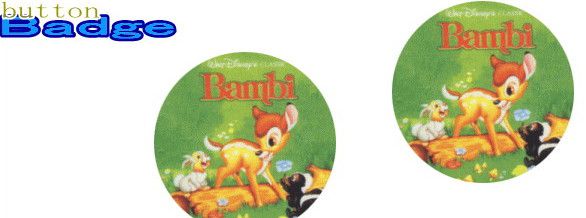 バンビ ディズニー Bambi 人気の缶バッジを大量投入 服やバック カバンなどをリメイク しちゃいましょう なつかしいキャラクターや海外のメーカー お気に入りを見つけてください 缶 バッチ バッジ ワールドショップ