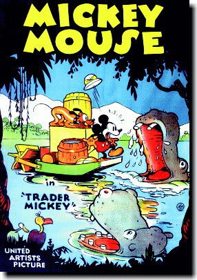 ミッキーマウス【Mickey Mouse】【カバ】【ディズニー】ポスター！アメリカ～ンなポスターが勢揃い！お部屋をカスタムしちゃいましょう♪【】【新商品】【大人気】