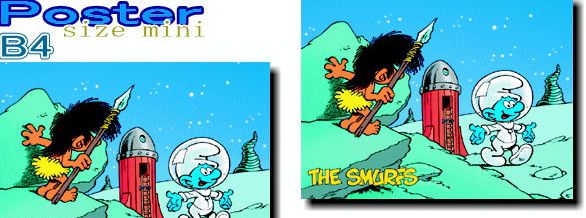 スマーフ【Smurf】【NO.4】ポスター！アメリカ～ンなポスターが勢揃い！お部屋をカスタムしちゃいましょう♪【】【新商品】【大人気】