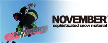 November【ノベンバー】スノーボード