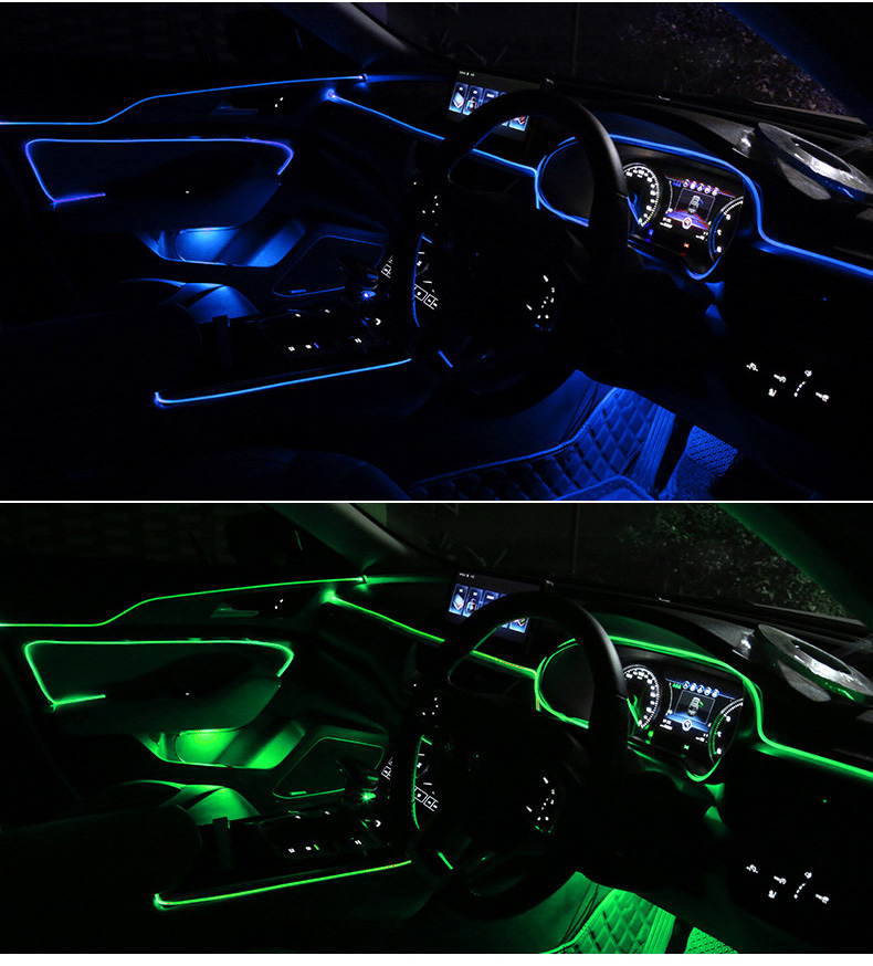 【楽天市場】BANNAI 車 8m LED テープライトアンビエントライト 4個 足元ライト 付き 雰囲気ライト 補助照明 マルチカラー 無限