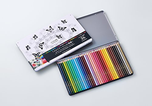 三菱鉛筆 人気大人の塗りえブーム 色鉛筆 36色セット 送料無料