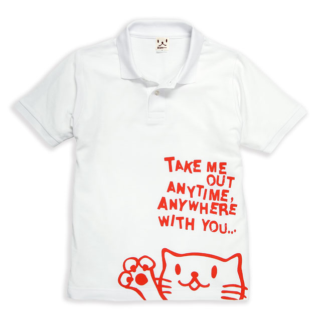 猫好きのねこ好きによるネコ好きのためのポロシャツ！可愛すぎて鼻血モノ！