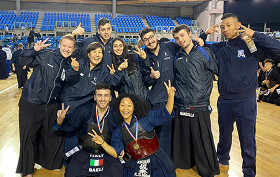 剣道世界大会 イタリアチーム
